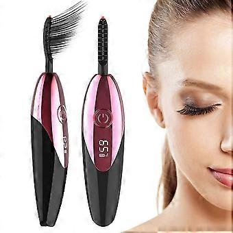 Heated Eyelash Curler, Electric Rechargeable Eyelash Curler For Heilwiy Fast Natural Gift