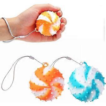 Handgymnastikbälle, Fingerkräftigungs-Stressbälle für Erwachsene und Senioren mit verstellbarer Handgelenkschlaufe, Krafttrainer (2er-Pack)