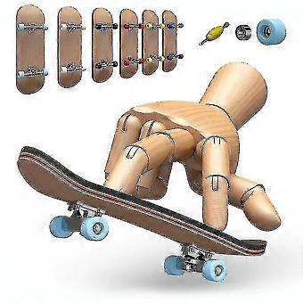 Tastiera in legno Deck Stents Scooter Desk Novità Skateboarding Giocattoli