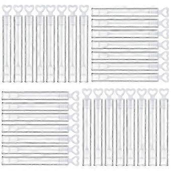 Mini Bubble Wands Toy for Bubble Making 30Pcs Empty Plastic Wands