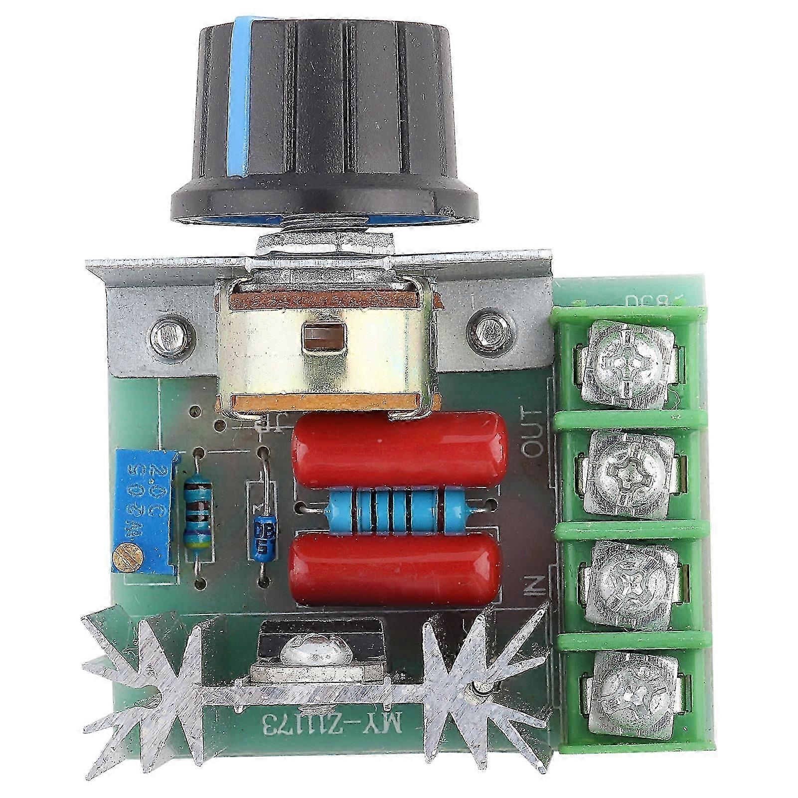AC 2000W Thyristor Motor Speed Control Adjustable Power Controller for Temperature