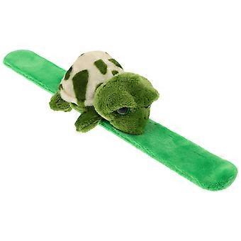 Braccialetto a schiaffo decorativo in peluche, realizzato in materiale morbido.