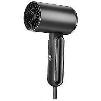 Portable Hair Dryer Quick Dry Foldable 2000W EU Plug Gray