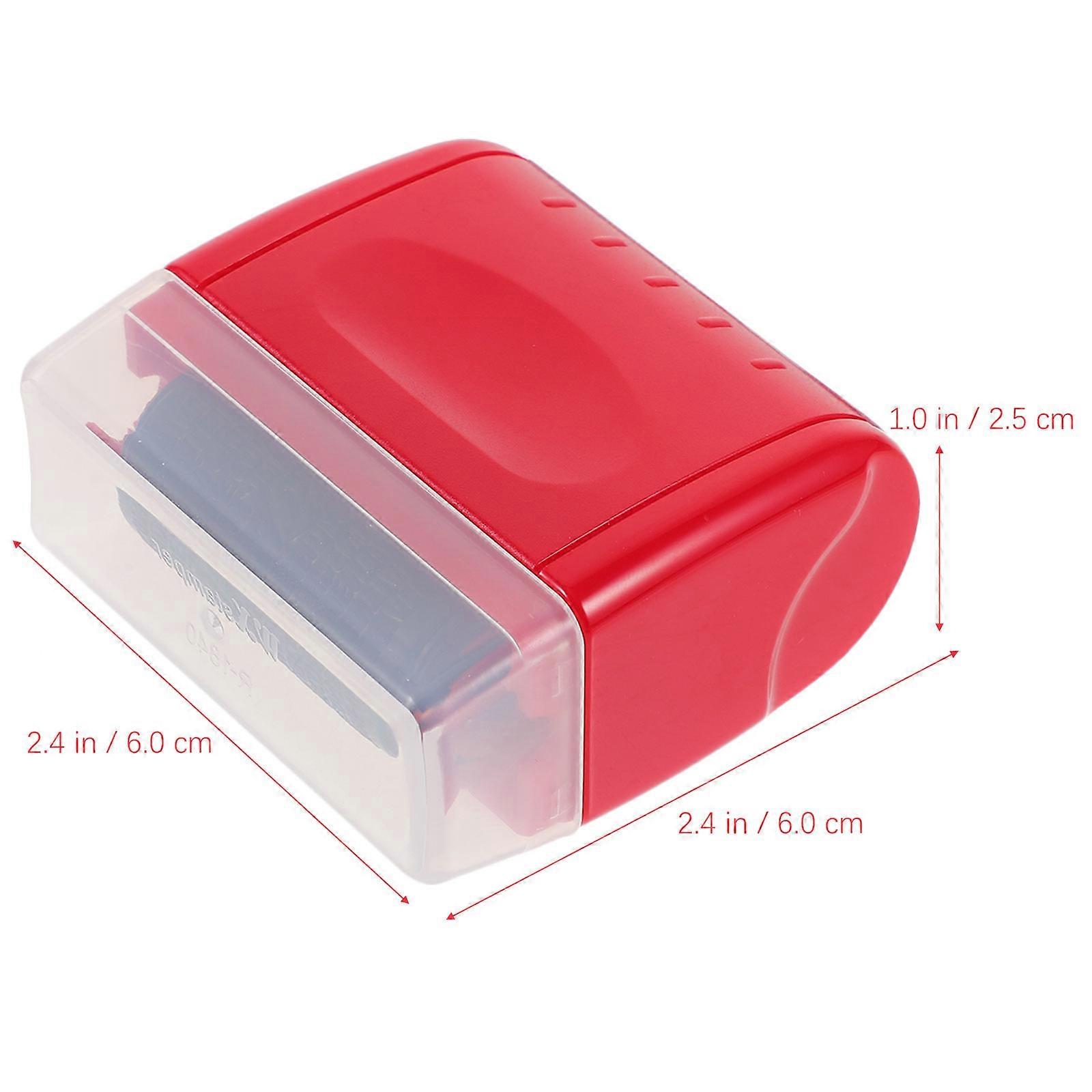 Confidential Stamp Multi-Function Roller Stamp for Privacy Seal Portable