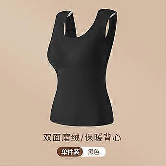 Women Warm Invisible Integrated Shoulder Pad Bra With Built In Chest Pad