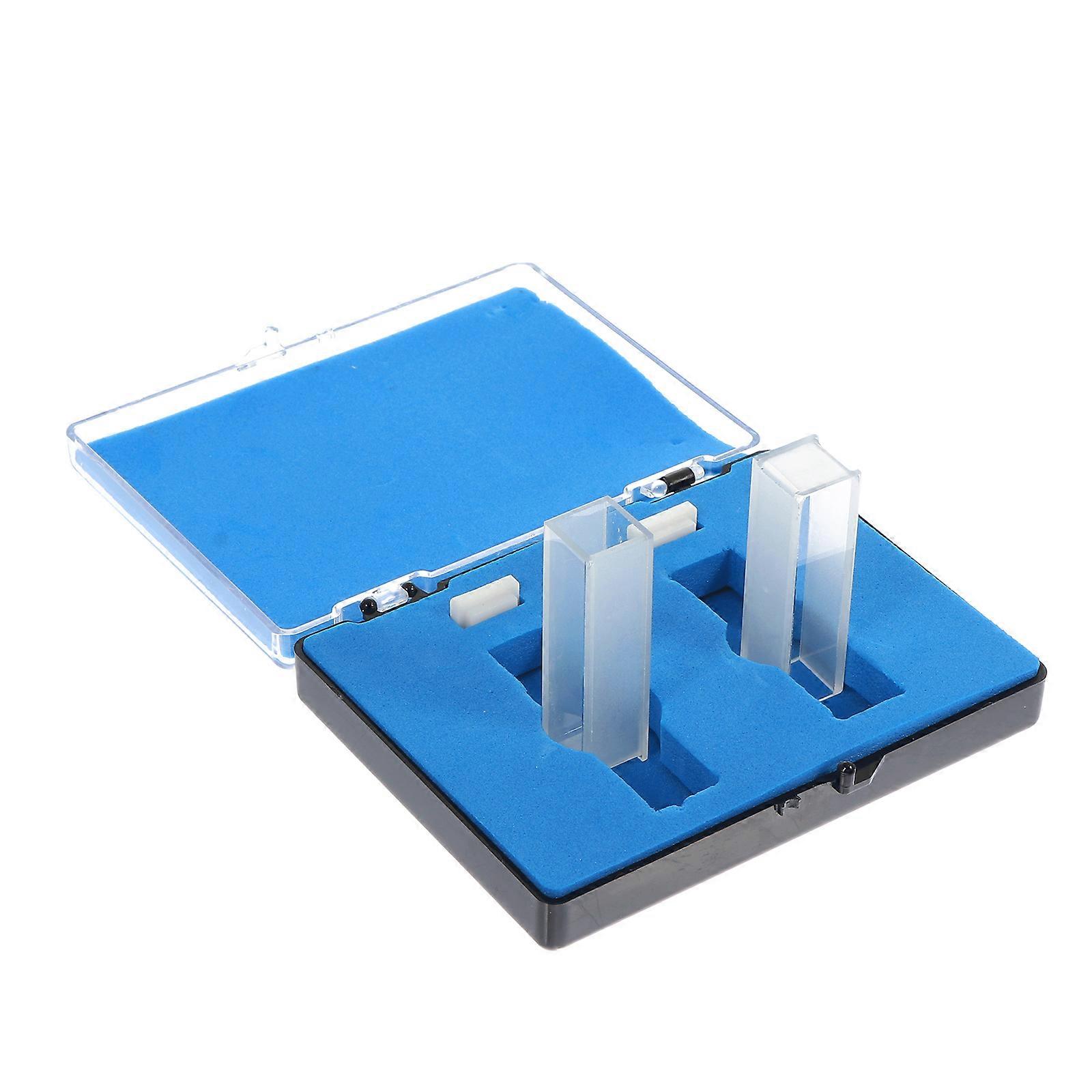 Accurate Quartz Cuvette for Laboratory 2Pcs Durable and Practical