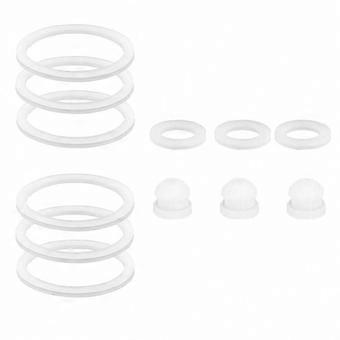 12-Pack Silicone Gasket Set for Water Bottles, Fits 14/18/22/32/40/64oz Containers, Replacement Straw Lid Vent Hole and Spout Seals GIX