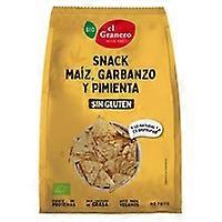 Organic corn, chickpea and pepper snack 60 g