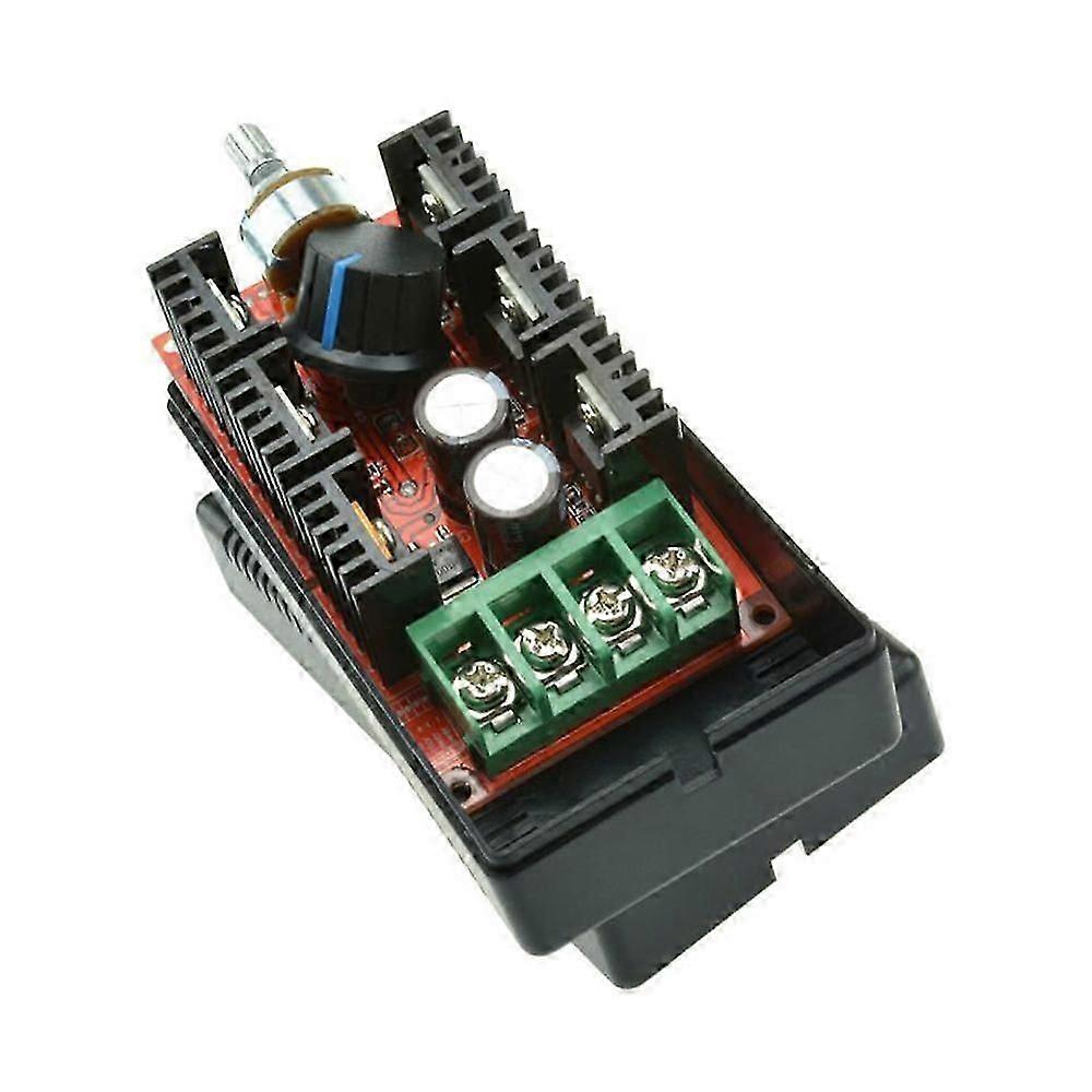 9-50v Pwm Dc Motor Controller Dc Motor Speed Controller 2000w 40a Speed Control Switch With Shell
