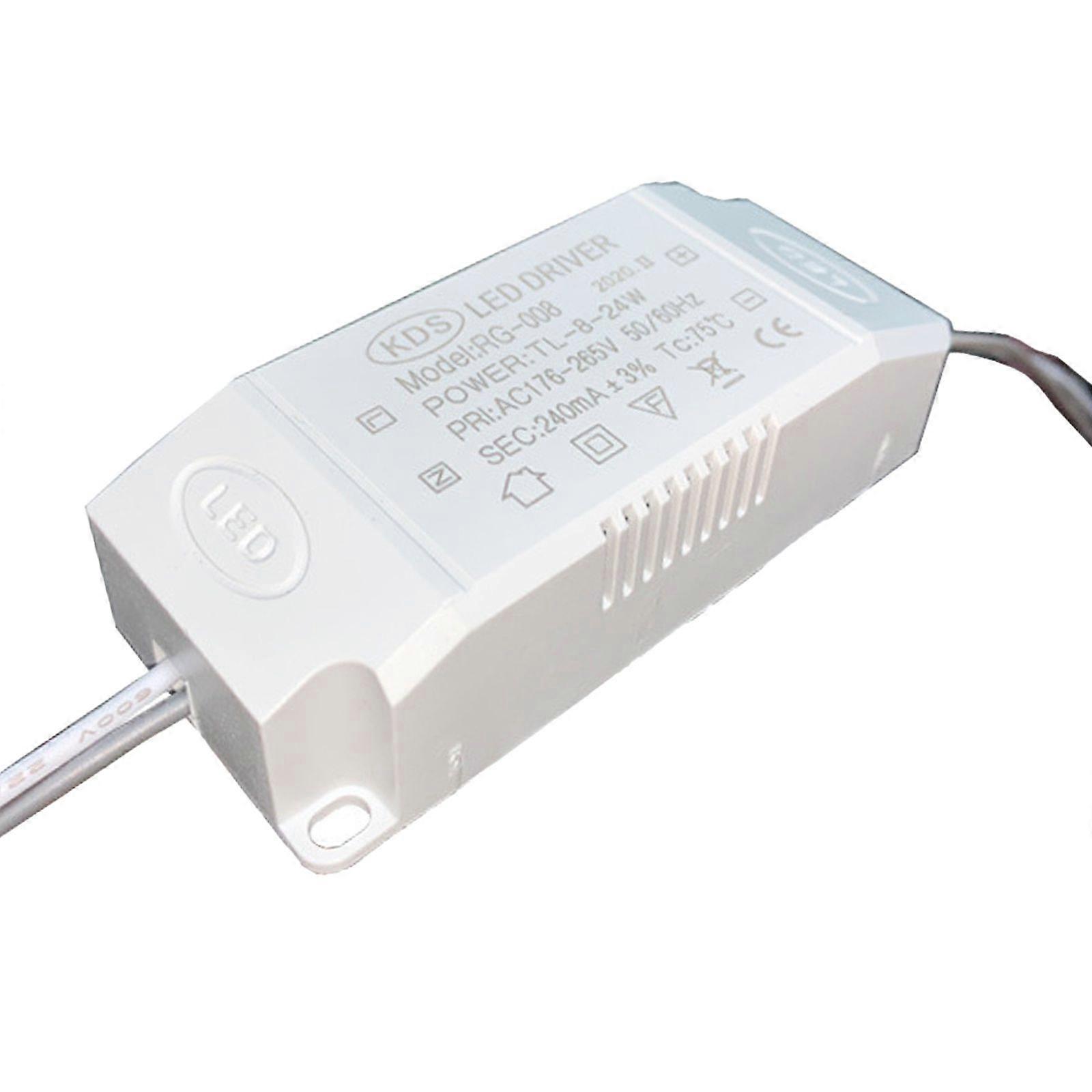LED Driver Transformer for Ceiling Lights - 8-50W Adjustable, Constant Voltage & Current, Durable, Easy Install