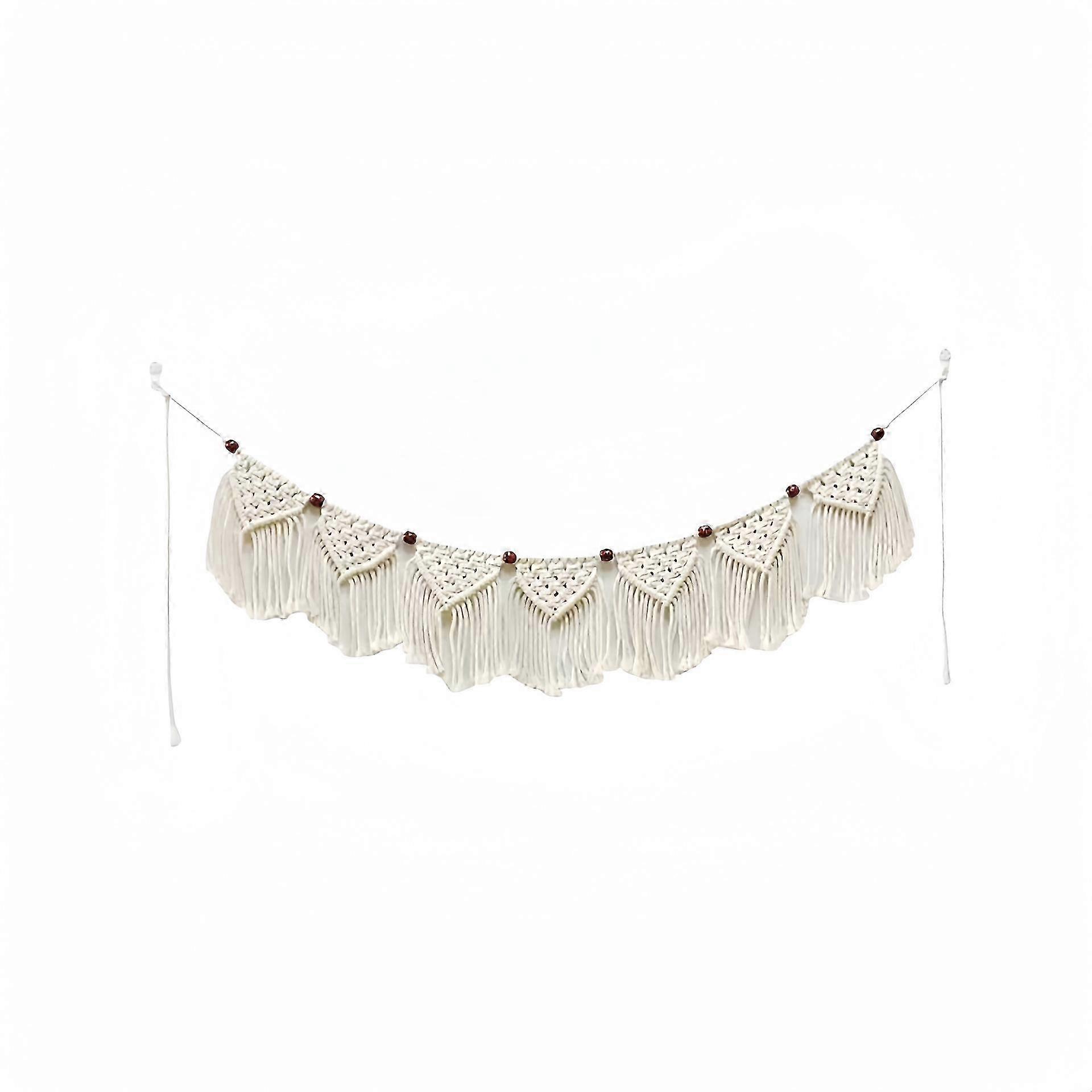 Versatile Hand-Knotted Cotton Wall Banner
