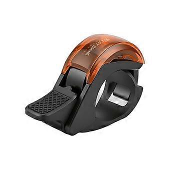 Campanello per bicicletta a basso profilo in alluminio WEST BIKING YP0706076 con morsetto circolare da 22,2-31,8 mm