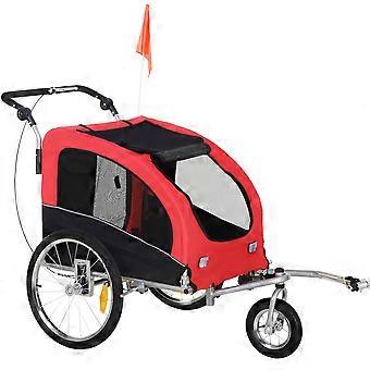 Pet trailer - Dog bike trailer - Bike trailer - Jogger - Dog stroller.
