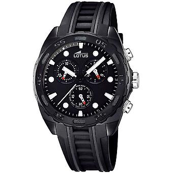 Lotus chrono Quartz Analog Man Watch with Silicone Bracelet L18159/4