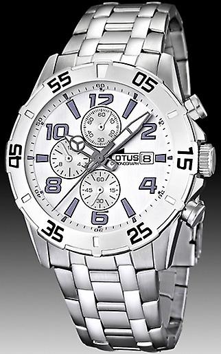 Lotus Quartz Analog Man Watch with L15742/1 Stainless Steel Bracelet