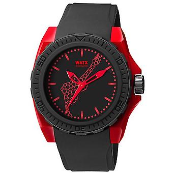Watx & kleuren Rock in Rio horloge voor mannen analoge Quartz met siliconen armband REWA1846