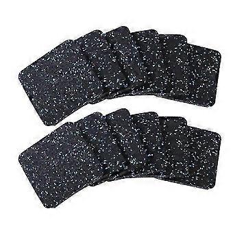 1 to 12PCS Rubber Shock Absorbing Treadmill Mats