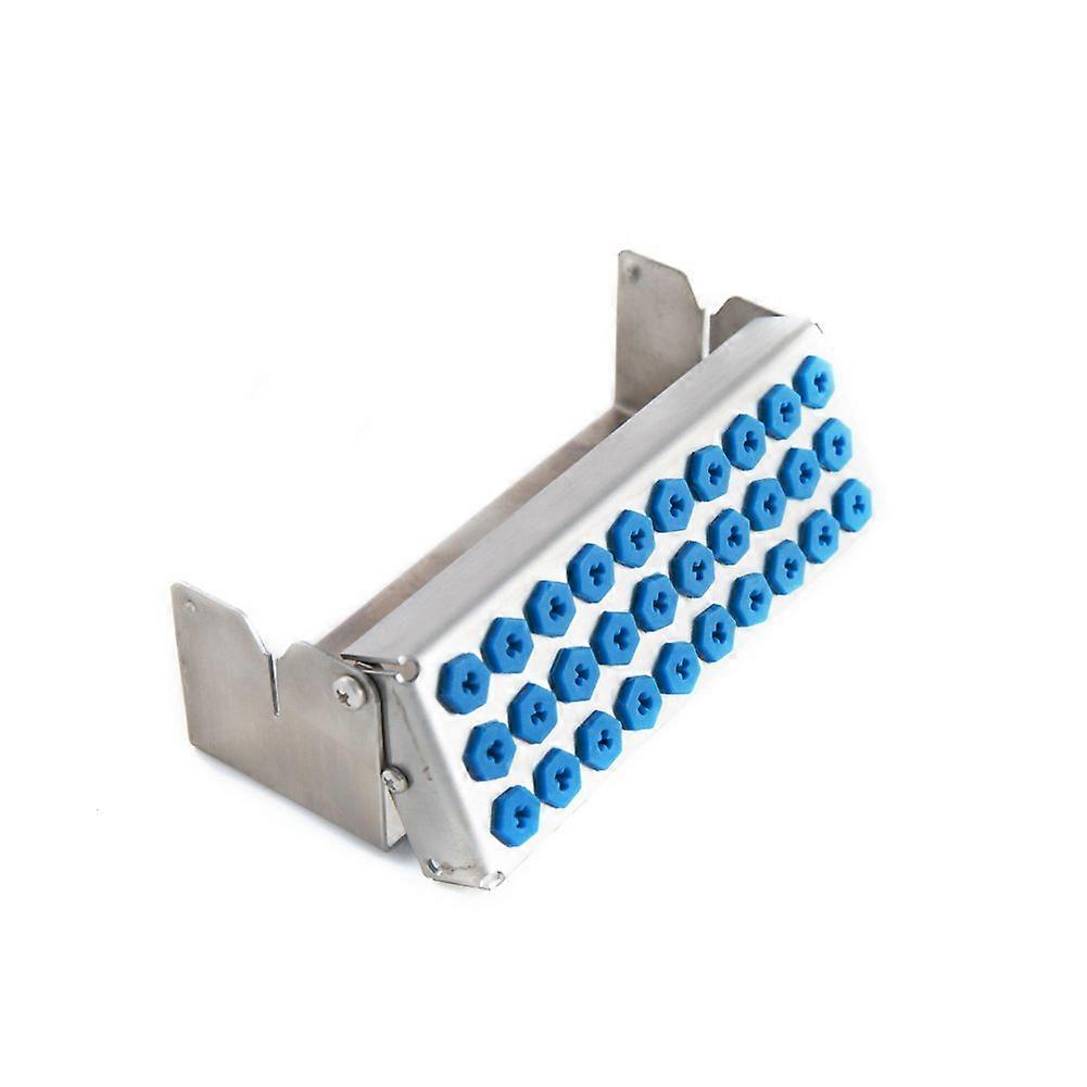 Dental Instrument Organizer with Modular Plugin Design, Adjustable Height, Compact 30Hole Layout