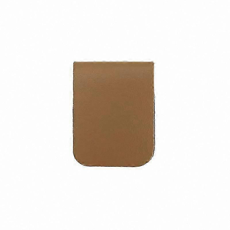 DIY Book Reading Tracker Leather Magnetic Rectangle Bookmark
