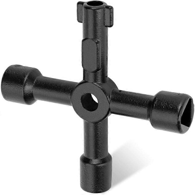 4-way wrench, multi-function wrench, radiator exhaust wrench,