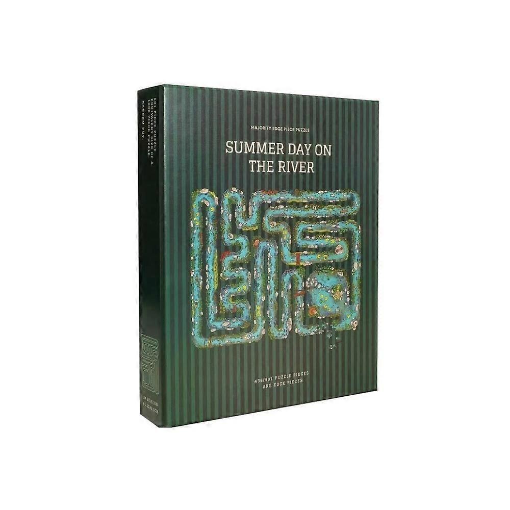 Edge Piece Puzzle Game, Unique River - Themed Puzzle