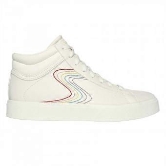 Skechers Childrens/Kids Edenlx Classic Swirl Leather Flat Trainers