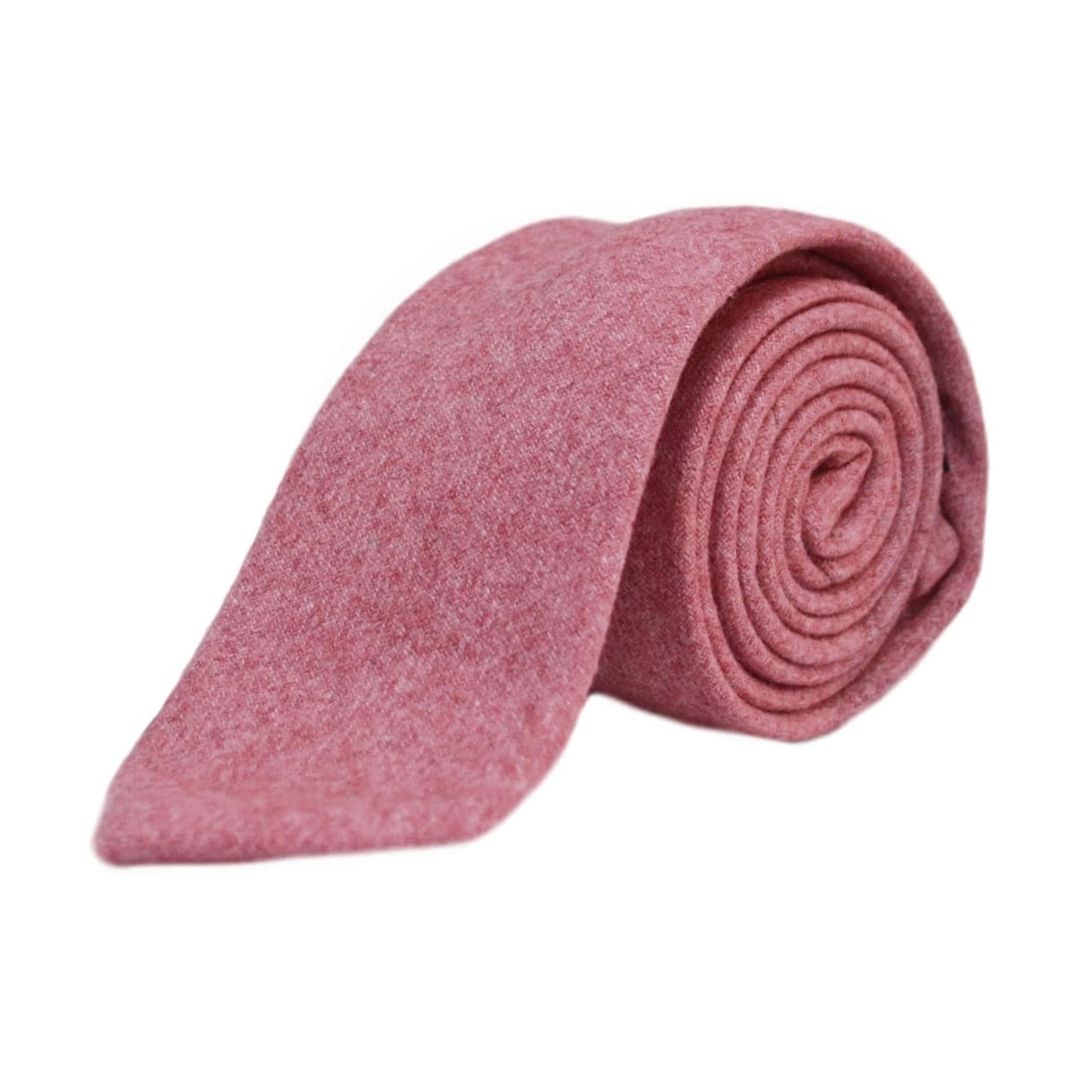 Stonewashed Red Tie