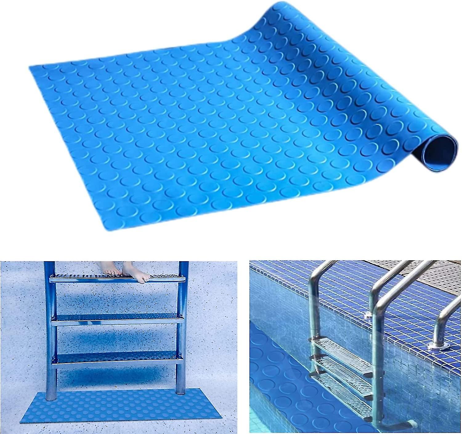 Pool Ladder Mat 2390cm Ladder Mat With Non-slip Texture Pool Stair Mat For Pool Ladders And Bathrooms