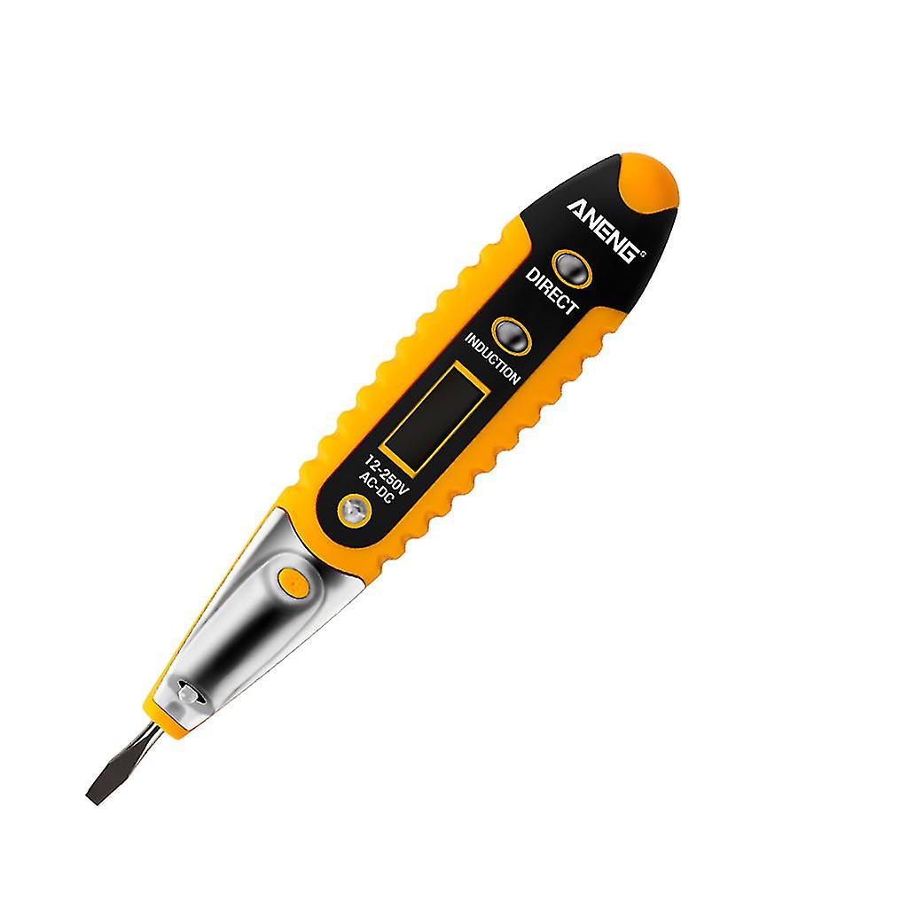 Digital Test Pencil Multifunction Ac For Dc 12-250v Tester Electrical Test Penci
