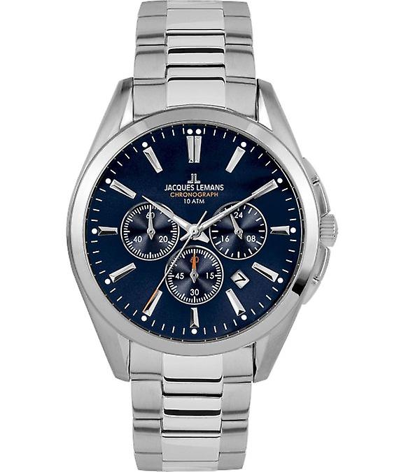 Jacques Lemans - Watch - Men - Chronograph - Quartz - Derby - 1-1945.1E