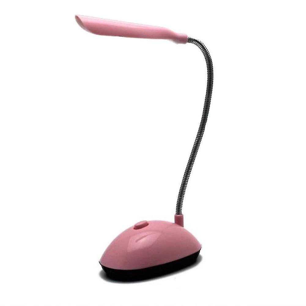Mini Study Readig 4 Leds Table Light Desk Lamp Eye Protection Battery
