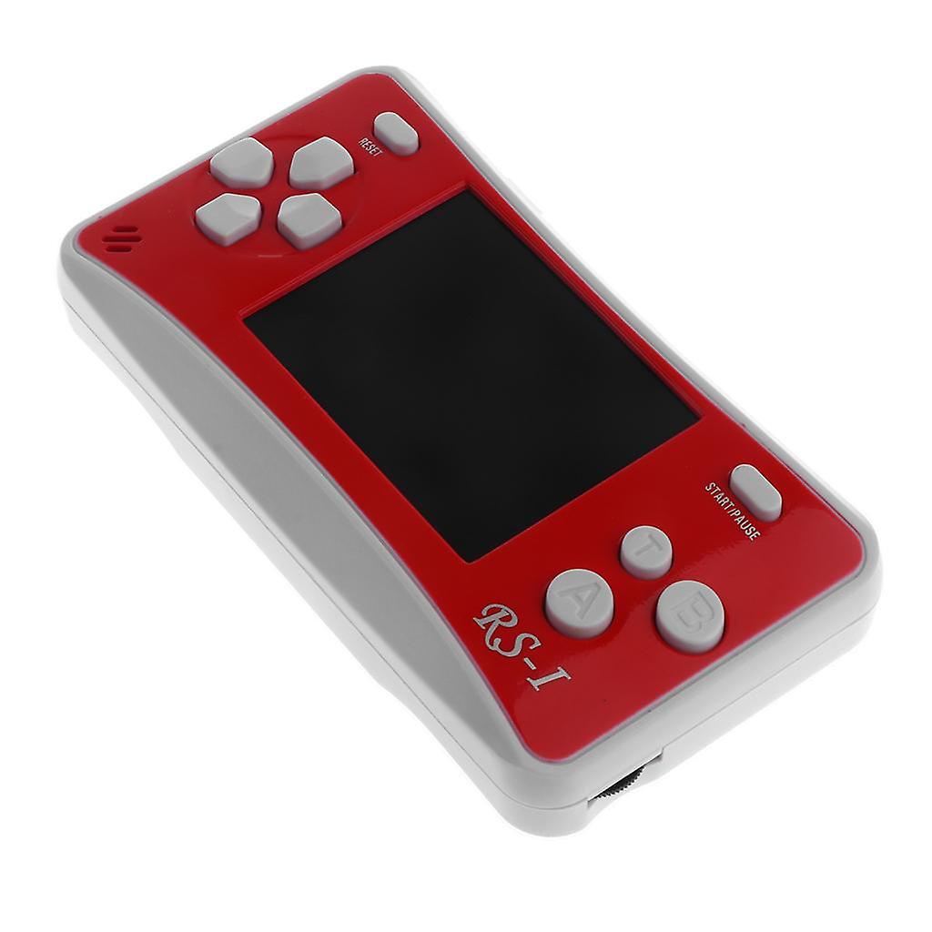 RS-1 2.5 بوصة لعبة وحدة تحكم محمولة مدمجة في 152 لاعب لعبة للأطفال أحمر