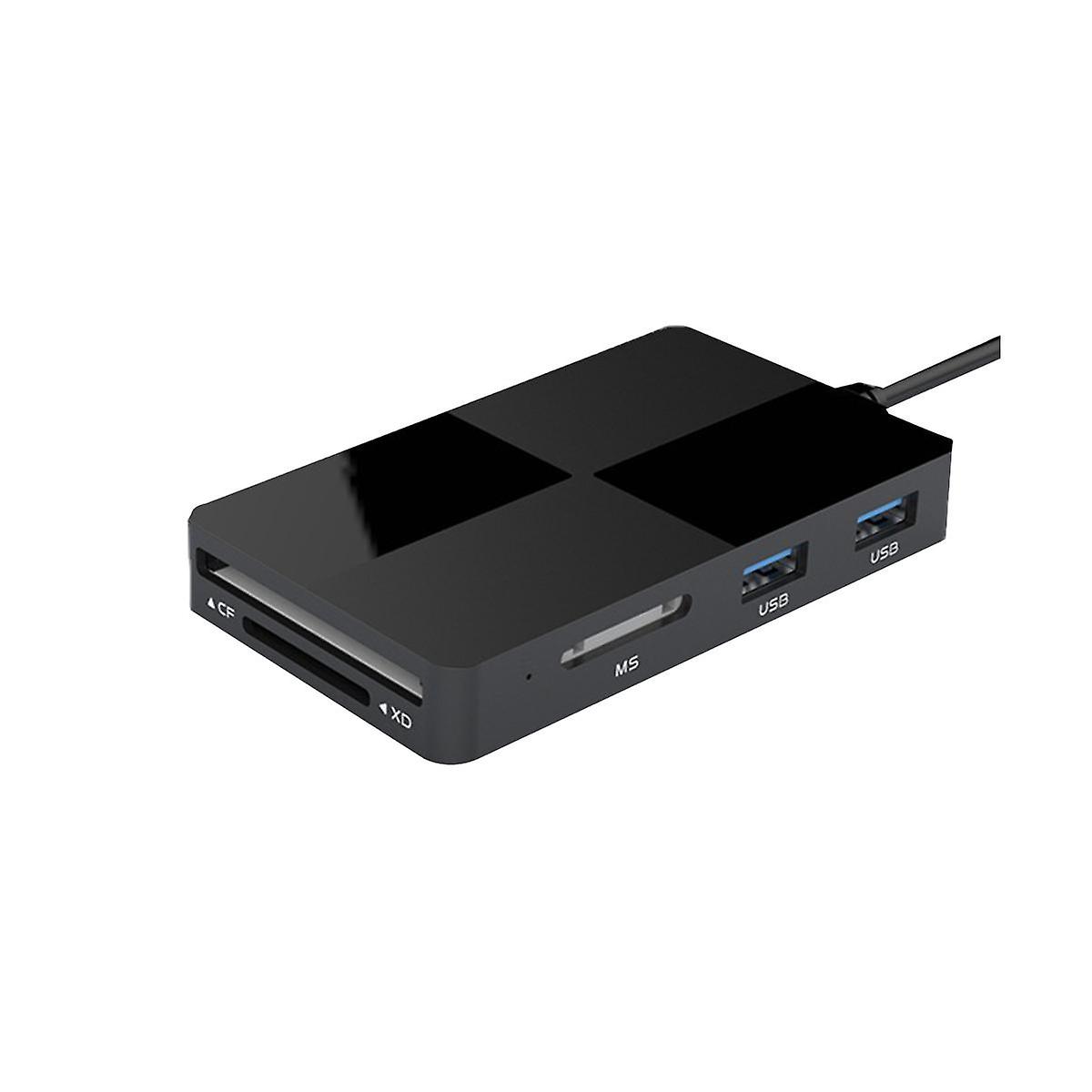 8-In-1 USB C Hub USB 3.0 Multi Card Reader CF/SD/TF/XD/ Memory Card Adapter, for -SD -SDXC SDHC PC