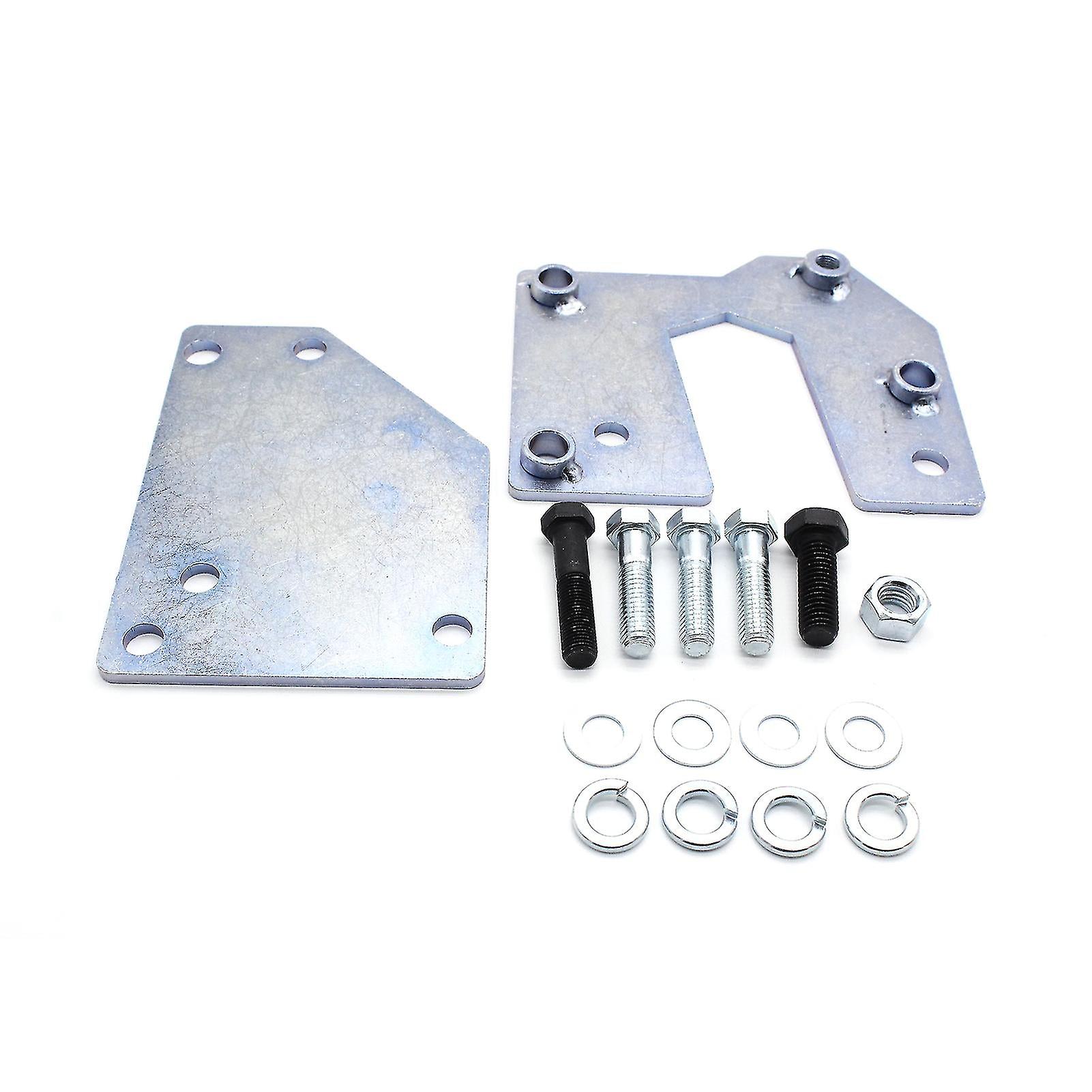 Silver Power Steering Conversion Mount Bracket Kit Replacement For Chevy C10 Pickup For Gmc 60-66