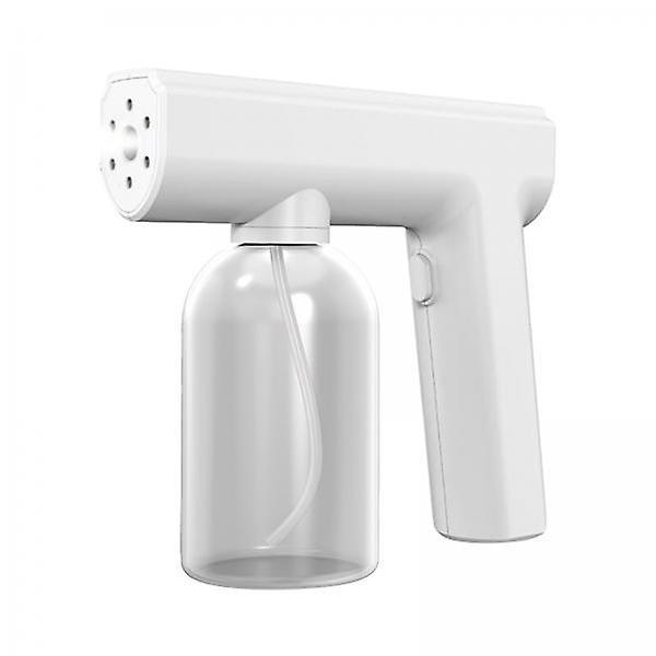 4xNano Atomizing Disinfection Sanitizer Sprayer Gun Fogger Cordless 300ML White
