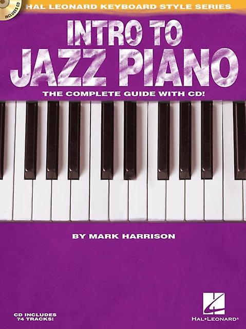 Intro To Jazz Piano by Mark Harrison Book Book