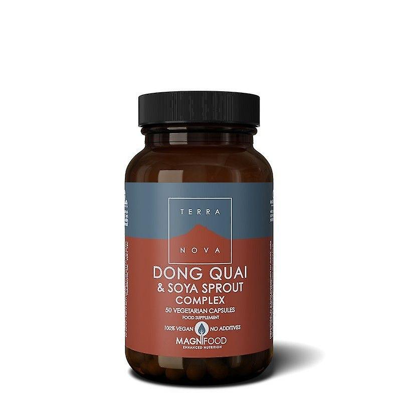 Terranova Dong Quai Soya Sprout Complex Vegicaps 50 (T1650)