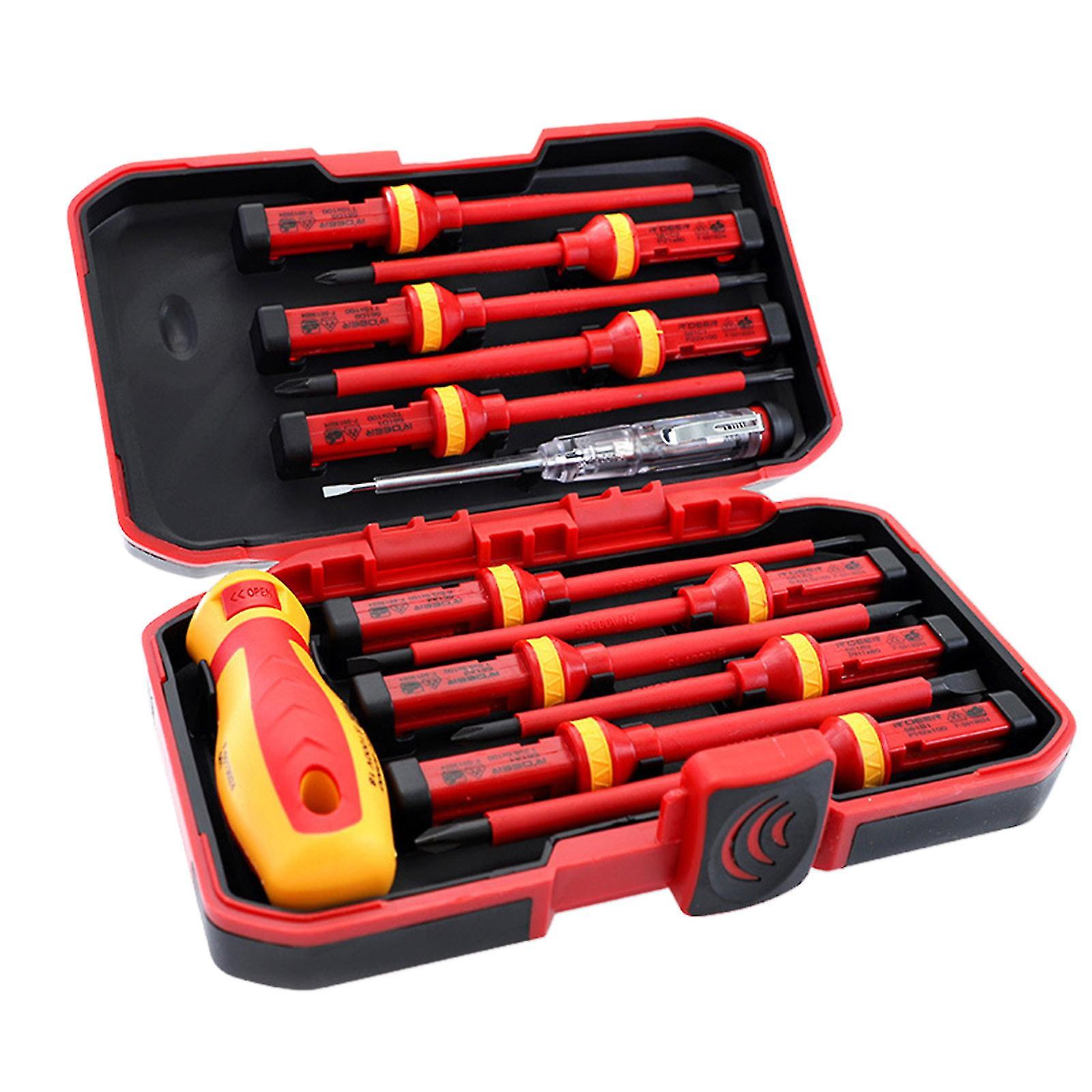 13pcs Tool Repair Mini Magnetic Screwdriver Bits Kit Phone Camera Maintenance
