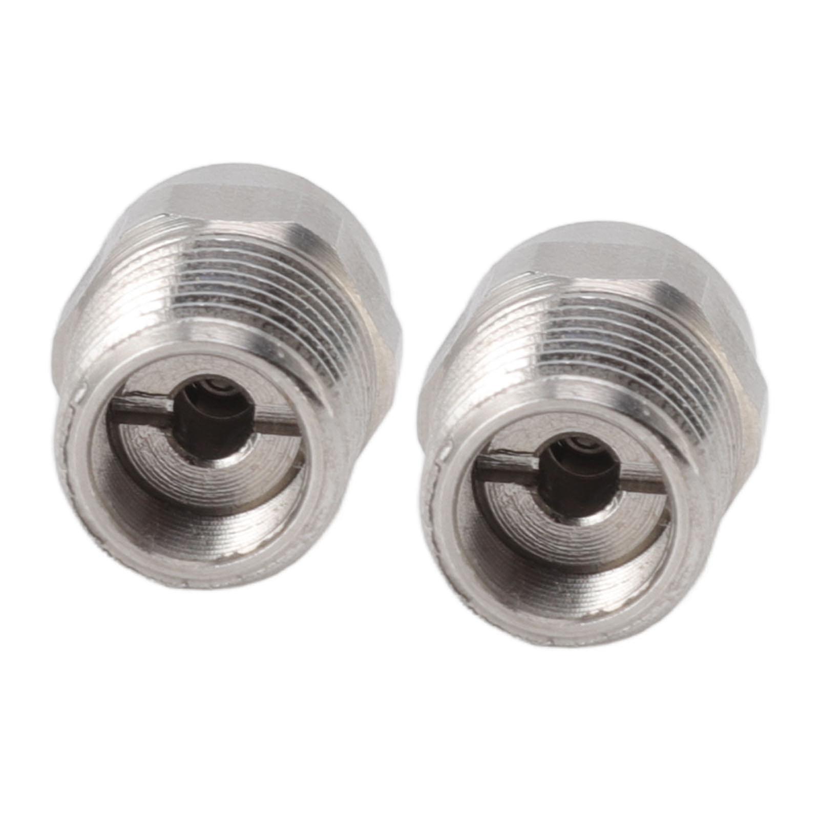2PCS G1/4 Stainless Steel Misting Nozzles Atomizing Sprayers