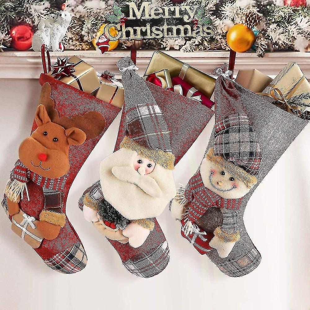 Christmas Stocking - Three-dimensional Christmas Gift Bag