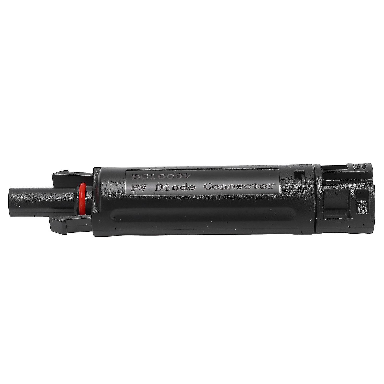 Qukaim Solar Diode Connector Solar Fuse Holder PV Panel Cable Connector, IP68 Waterproof, DC 1000V, 20A, Solar Fuse Connector for Protection,
