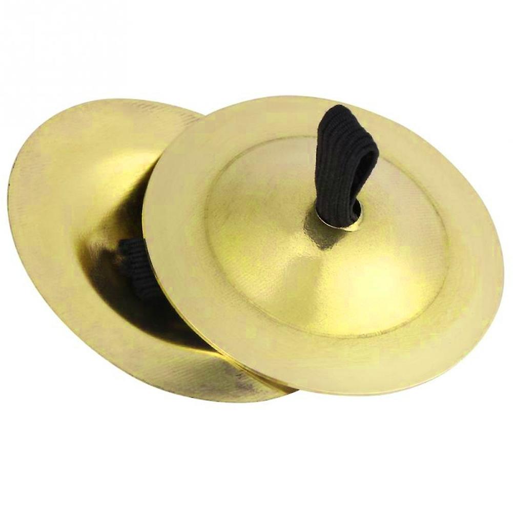 Durable Belly Dance Finger Cymbal Brass Musical Instrument Dancing Accessory