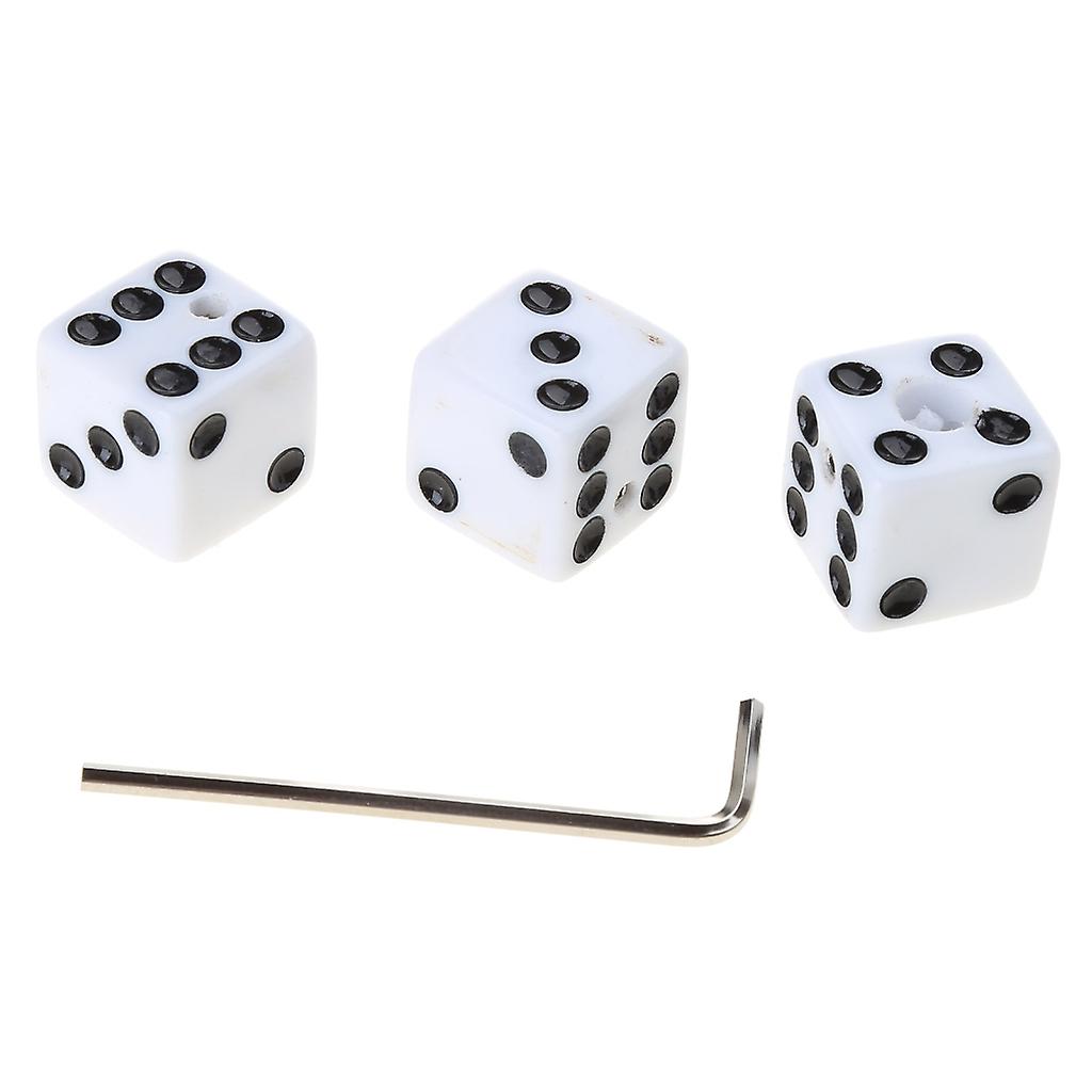 Volume Knobs Shaft Guitar Control Effect Part Replacement Shaped of Dices Knobs