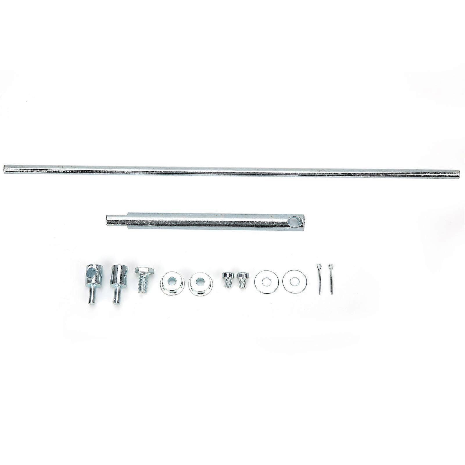 Dual Carburetor Linkage Kit for Edelbrock - Fits Holley/Demon, Durable Iron Rod