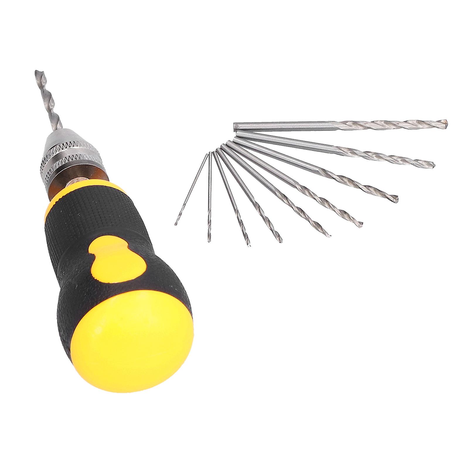 Mini Hand Screwdriver 0.5-3.2mm Portable Anti-Slip Drill Tool