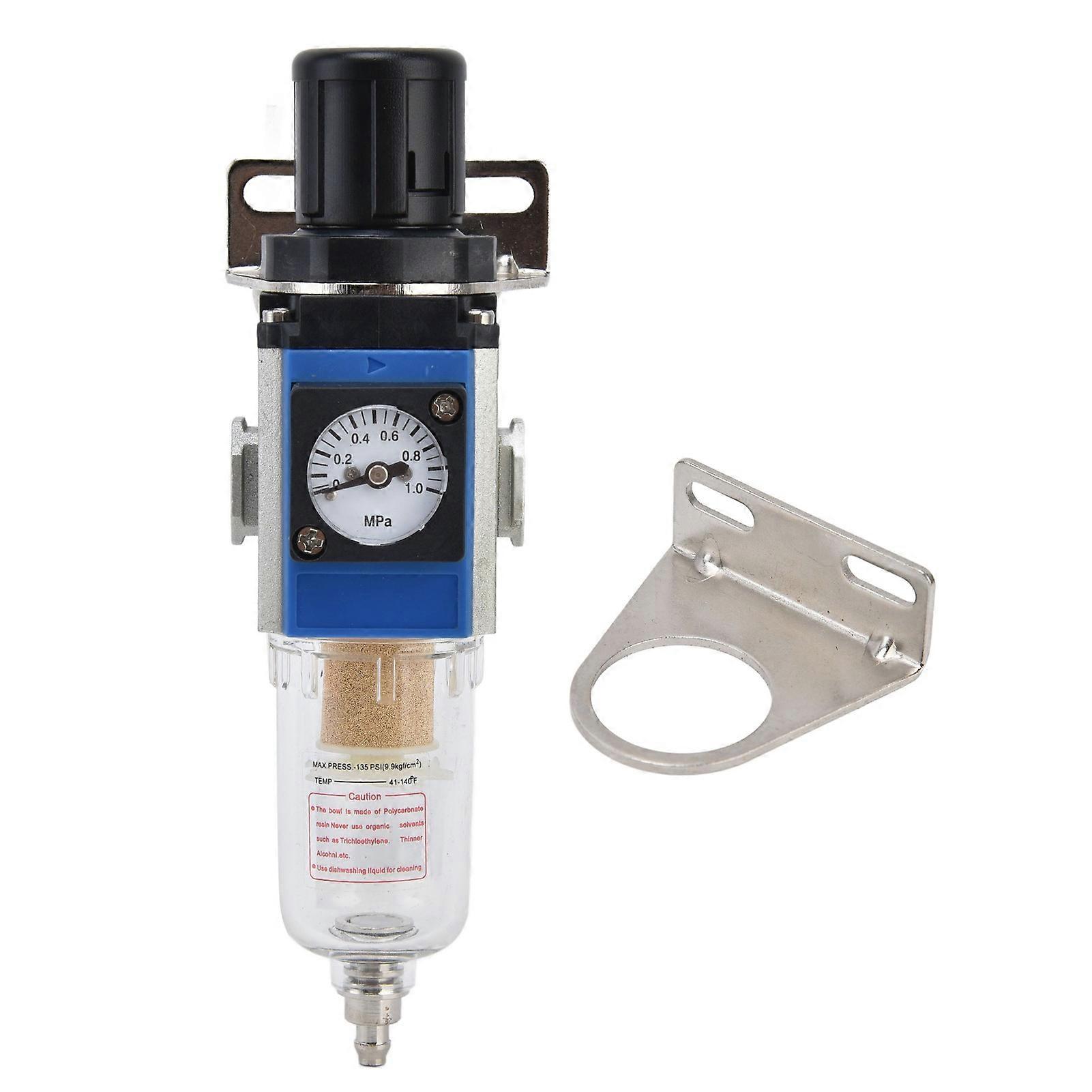 Filtre de compresseur d'air, régulateur de pression autobloquant haute précision avec manomètre, capacité de tasse 10 cc, GFR200-06 PT1/8