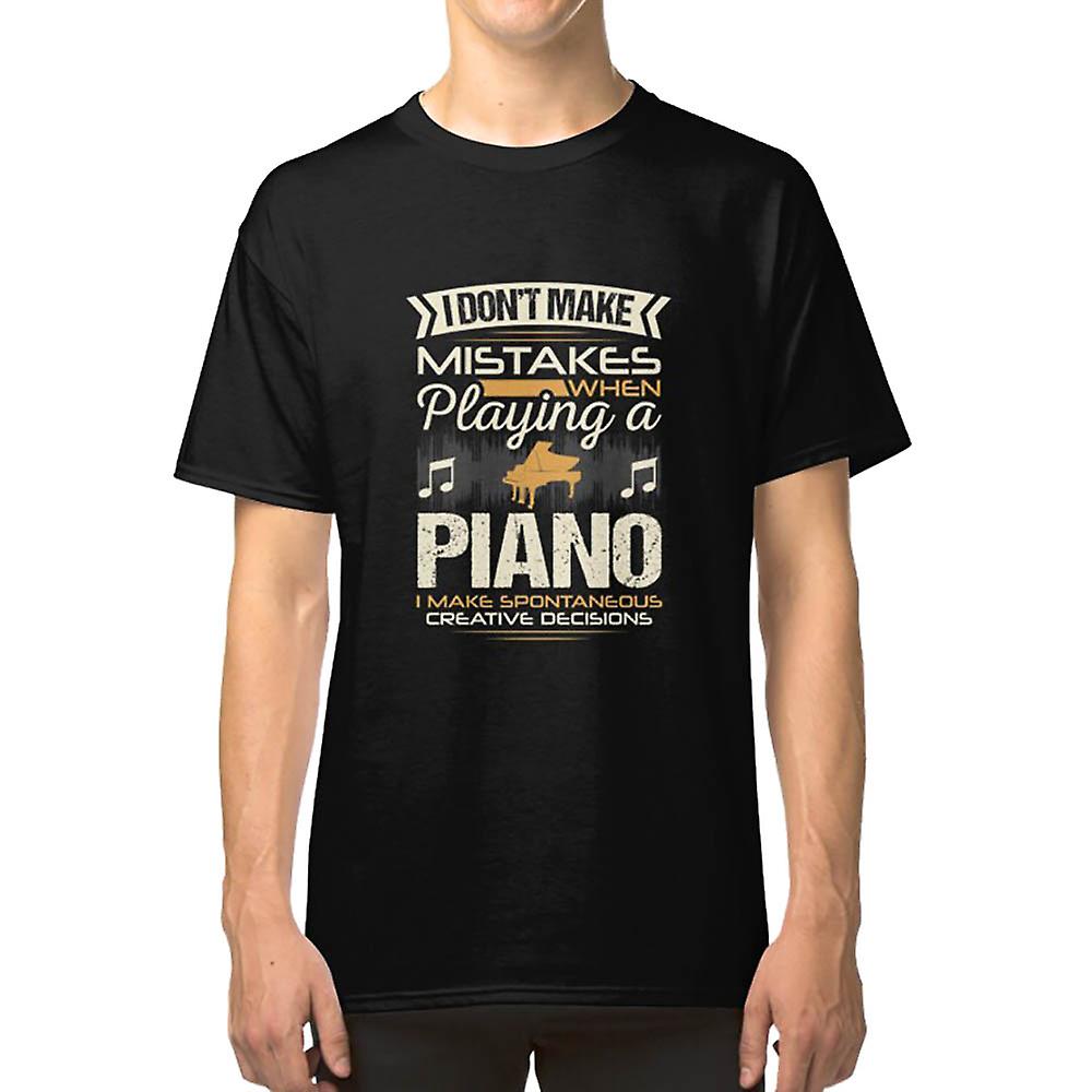 Pianista confunde camiseta