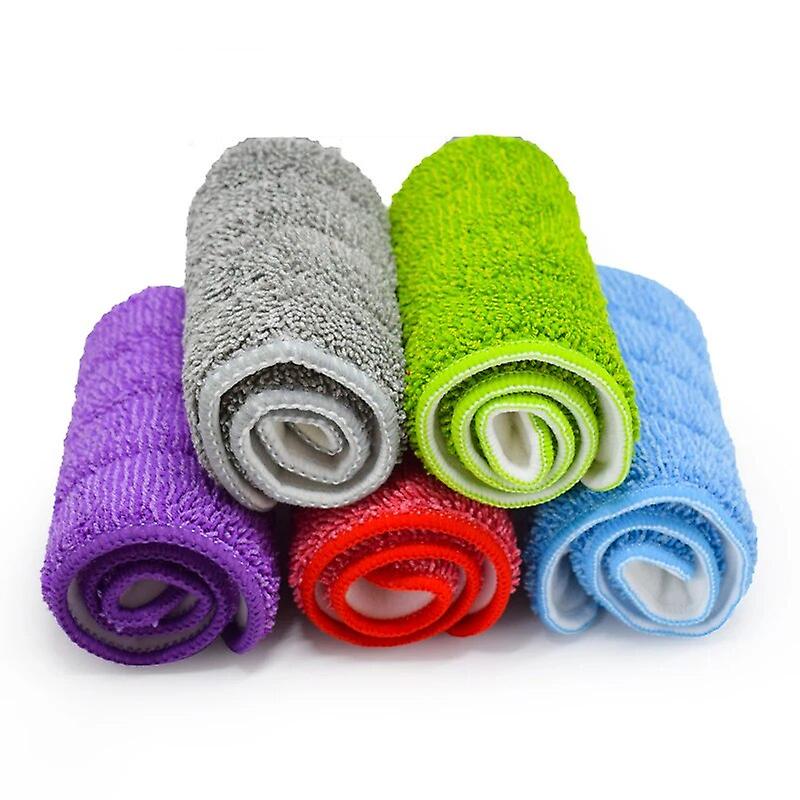 Household Floor Dust Cleaning Practical Reusable Mop Pad Cloth Replacement Dry And Wet Usage Mop Cloths Pad Floor Cleaning~29736