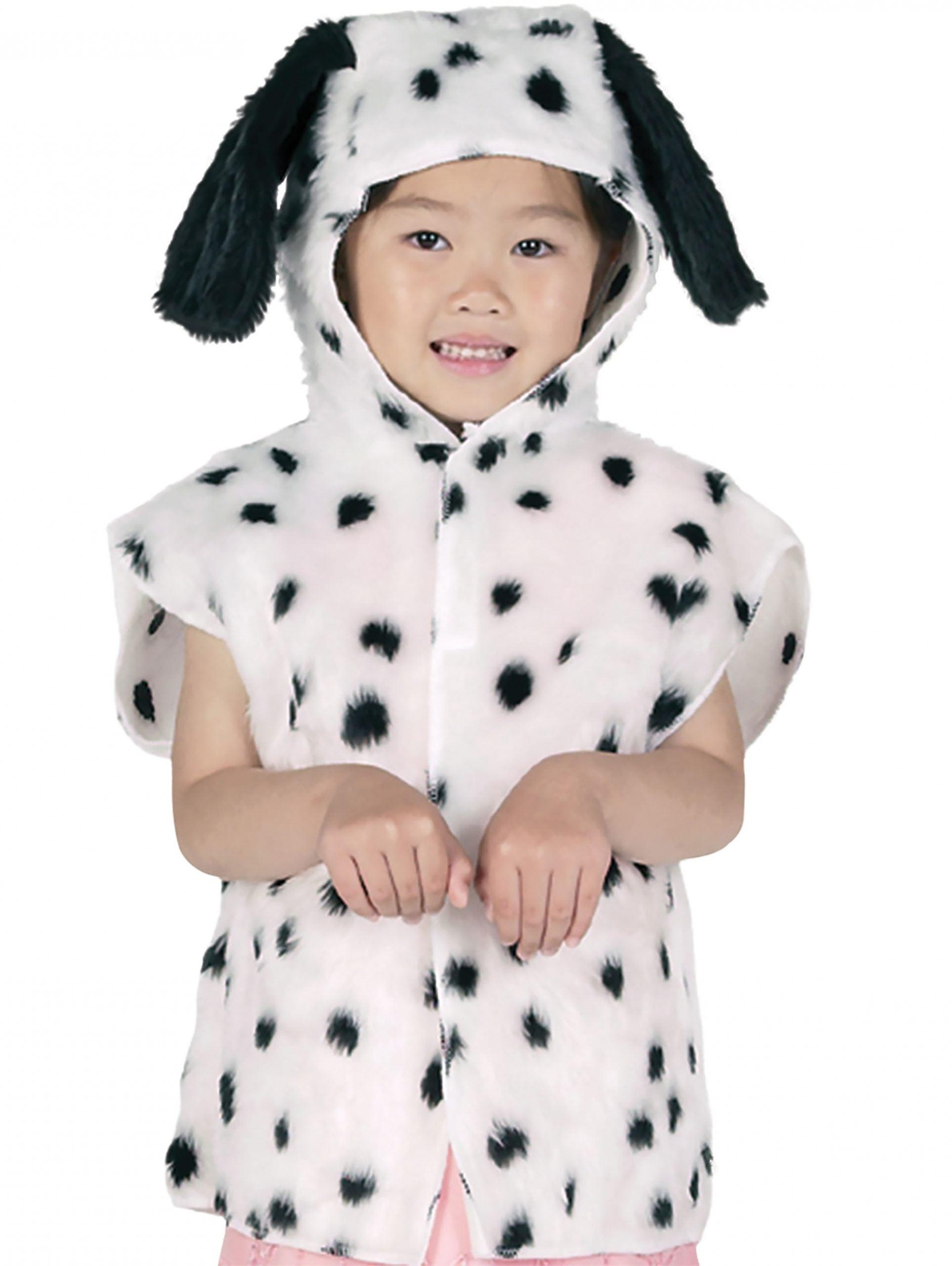 Dalmation Fur Tabbard Childrens Costume Unisex Cc239