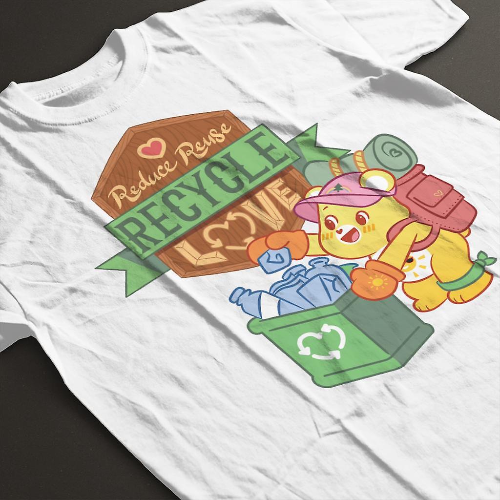 Care Bears Unlock The Magic Reduce Reuse Recycle Love Women-apos;s T ...